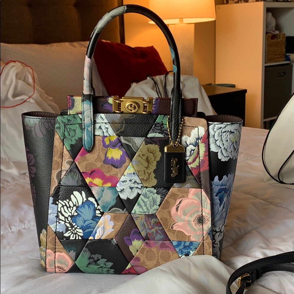 Coach X Kaffe Patchwork Troupe Tote